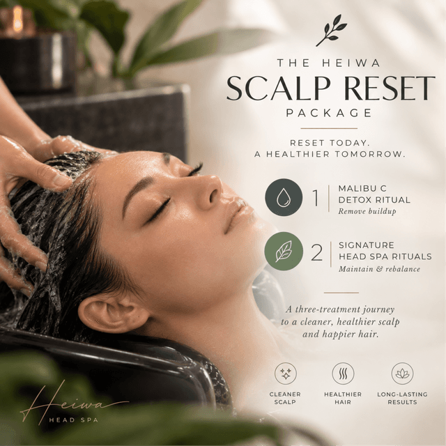 THE HEIWA SCALP RESET at The Heiwa Head Spa in Fort Myers, FL