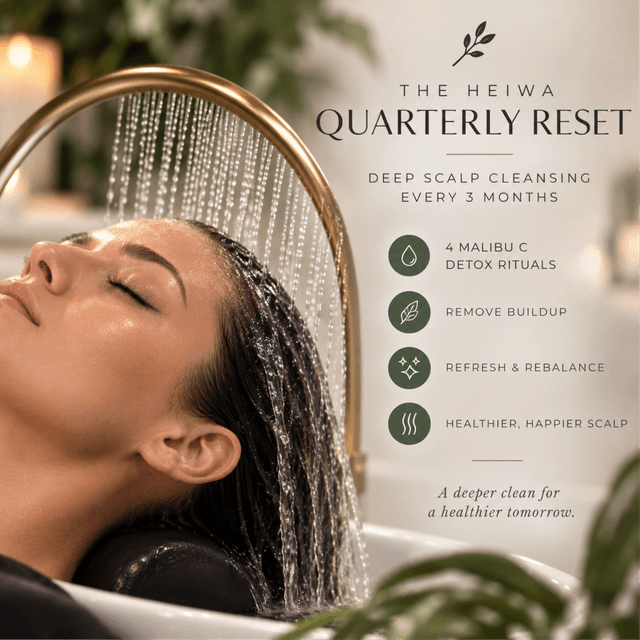 QUARTERLY RESET PACKAGE at The Heiwa Head Spa in Fort Myers, FL